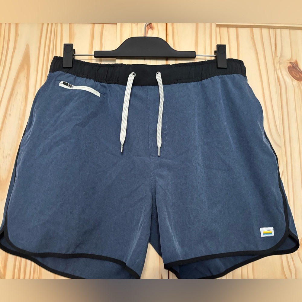 Vuori Blue Athletic Shorts